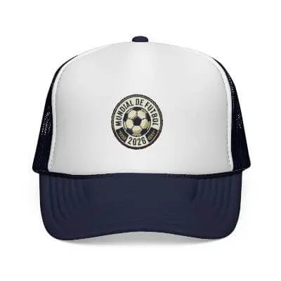 Mundial de Futbol 2026 Soccer Badge Trucker Cap | Mesh Baseball Hat SYNC