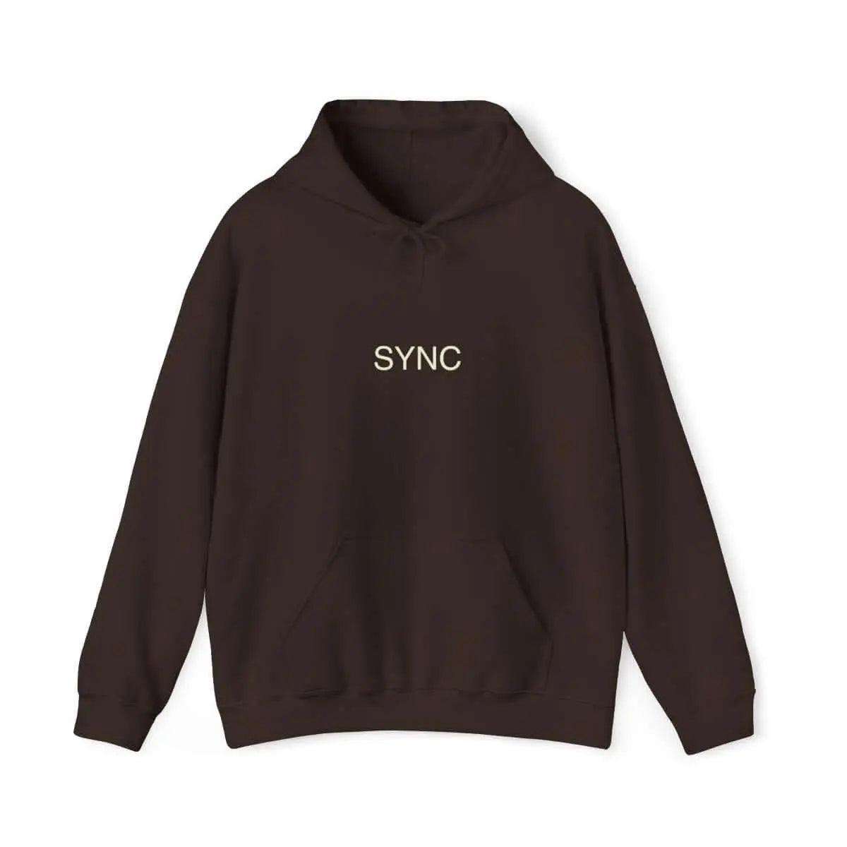 SYNC minimalist hoodie | cream pullover sweatshirt SYNC